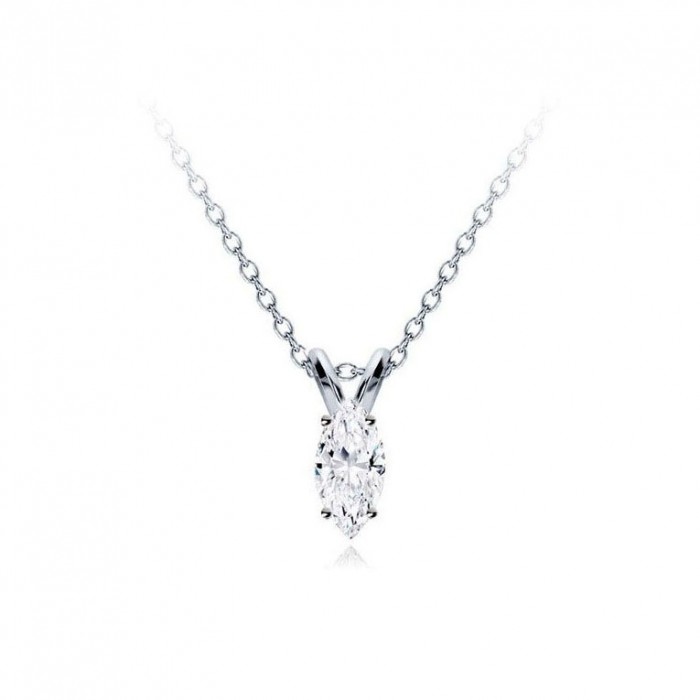 Diamond Solitaire Pendant