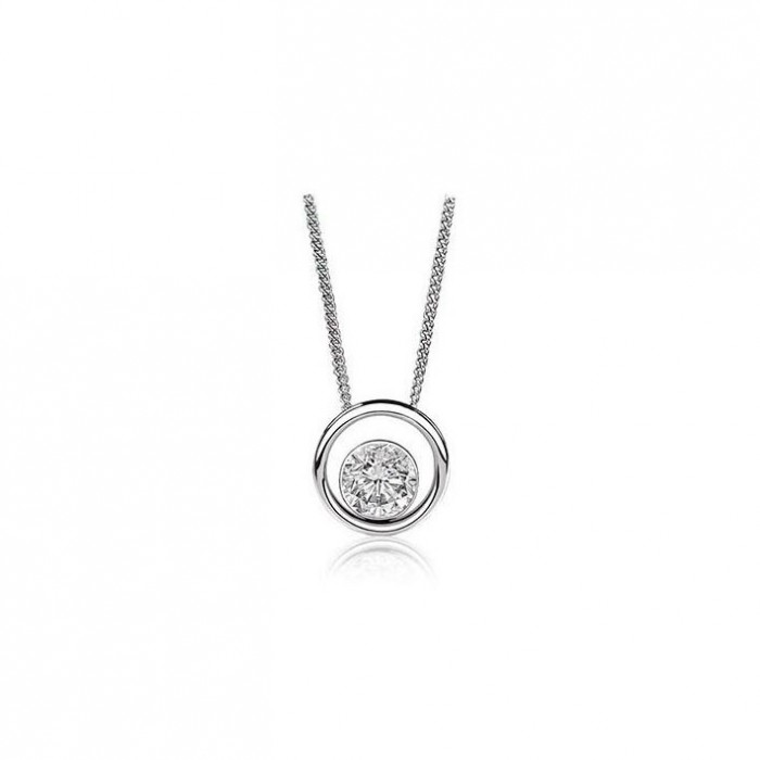 Diamond Solitaire Necklace